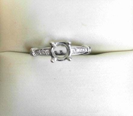 Diamond Semi-Mount Ring