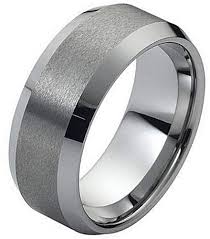Men's Tungsten Wedding Band