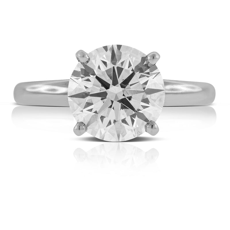Round Diamond Solitaire Ring