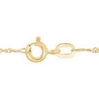 14K Yellow Gold Solid Singapore Chain, 16in.