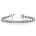 14K White Gold Diamond Tennis Bracelet