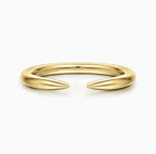 14K Gold Polished Open Wedding Band