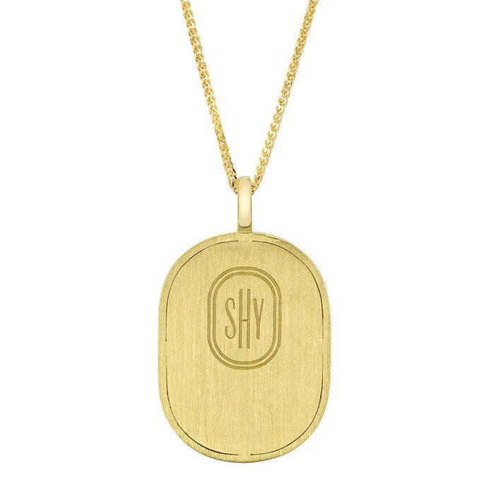 14K Gold Taurus Zodiac Pendant Necklace