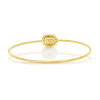 14K Yellow Gold Corelli Diamond Bangle