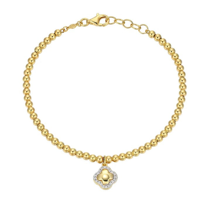 Sterling Silver Beaded Bracelet