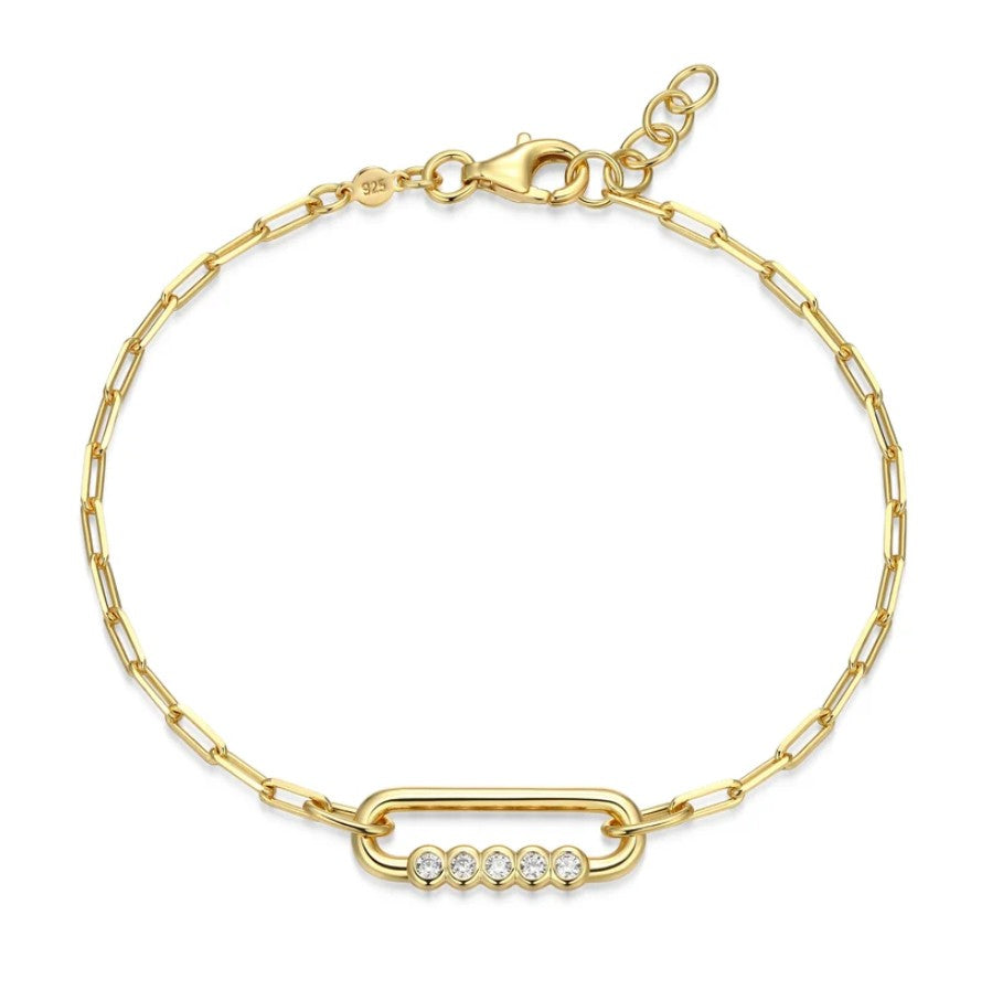 Silver Bracelets with Stone