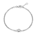 Silver Bracelets with Stone