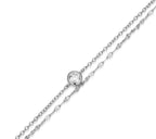 Silver Bracelets with Stone