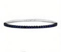 18K White Gold Flex Bangle Bracelet