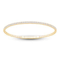 14K Gold Flex Bangle Diamond Bracelet