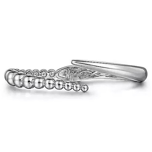 Sterling Silver Bypass Bangle