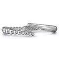 Sterling Silver Bypass Bangle