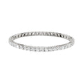 14K White Gold Eternity Tennis Bracelet