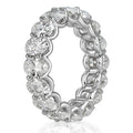 14K White Gold Lab Grown Diamond Eternity Band