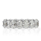 14K White Gold Lab Grown Diamond Eternity Band