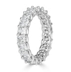 14K White Gold Lab Grown Diamond Eternity Band