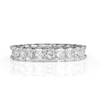 14K White Gold Lab Grown Diamond Eternity Band