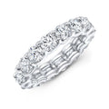 14K White Gold Lab Grown Diamond Eternity Band