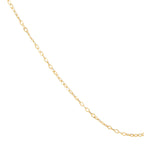 14K Yellow Gold Flat Rolo Chain, 18in.