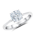 Cushion Cut Diamond Solitaire