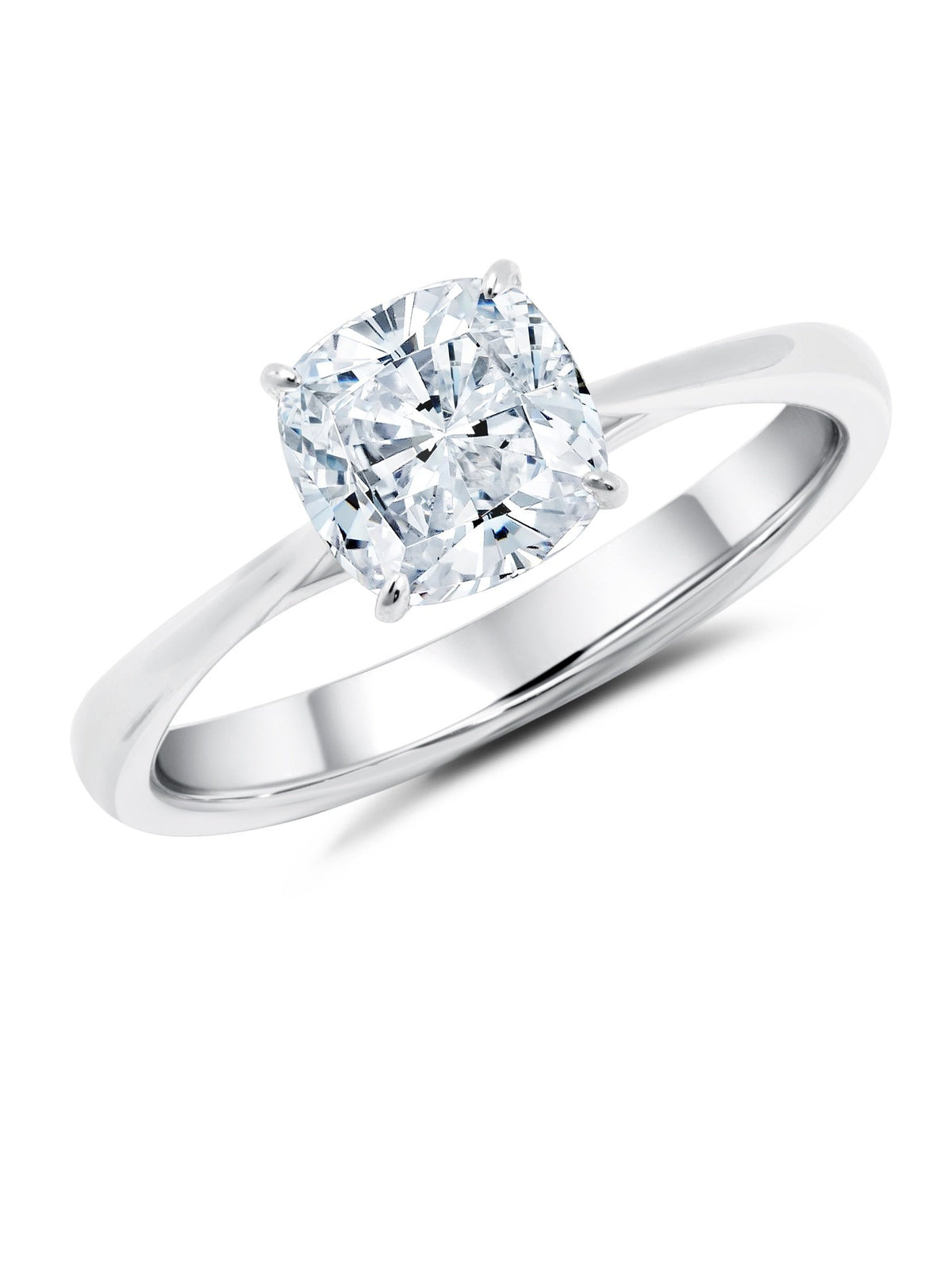 Cushion Cut Diamond Solitaire
