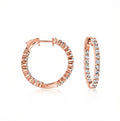 Diamond Hoop Earring