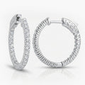 Diamond Hoop Earring