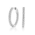 Diamond Hoop Earring