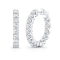 Diamond Hoop Earring