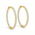 Diamond Hoop Earring