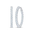 Diamond Hoop Earring