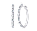 Diamond Hoop Earring
