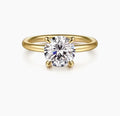 14K Yellow Gold Round Solitaire Mounting