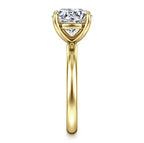 14K Yellow  Gold Solitaire Mounting