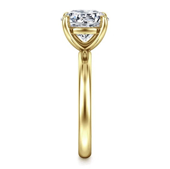 14K Yellow  Gold Solitaire Mounting