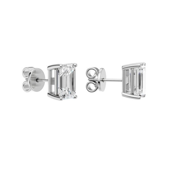 14K White Gold Lab Grown Diamond Studs