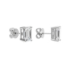 14K White Gold Lab Grown Diamond Studs