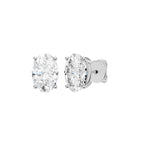 14K White Gold Lab Grown Diamond Studs