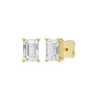 14K Yellow Gold Lab Grown Diamond Studs