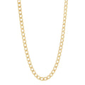 14K Yellow Gold Curb Chain, 20in.