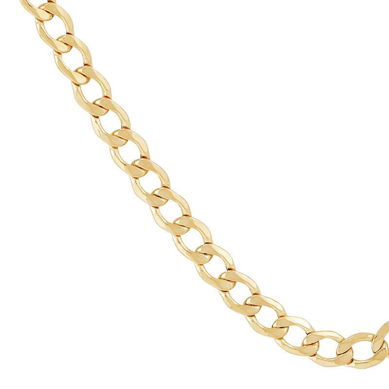 14K Yellow Gold Curb Chain, 20in.