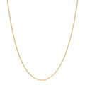 14K Yellow Gold Mirror Cable Chain, 18in.