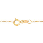 14K Yellow Gold Mirror Cable Chain, 18in.