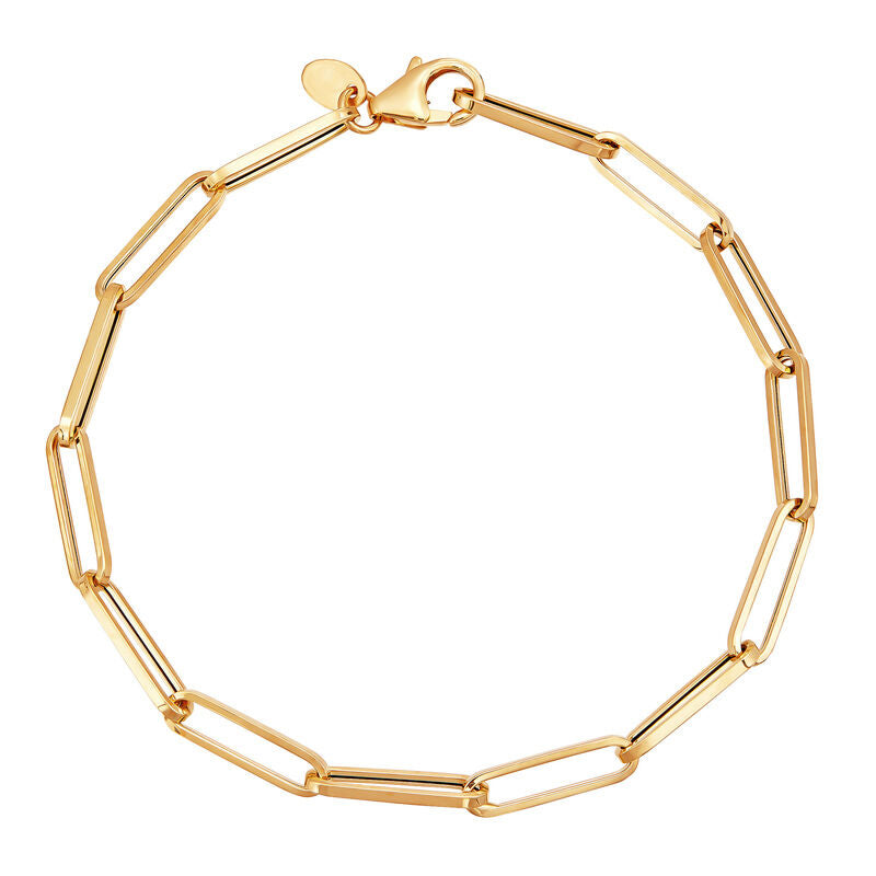 14K Yellow Gold Diamond Cut Solid Rope Chain, 18in.