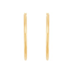 14K Yellow Gold Hoop Earrings