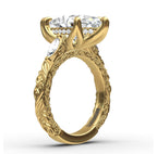 LABGROWN Diamond Semi-Mount Ring