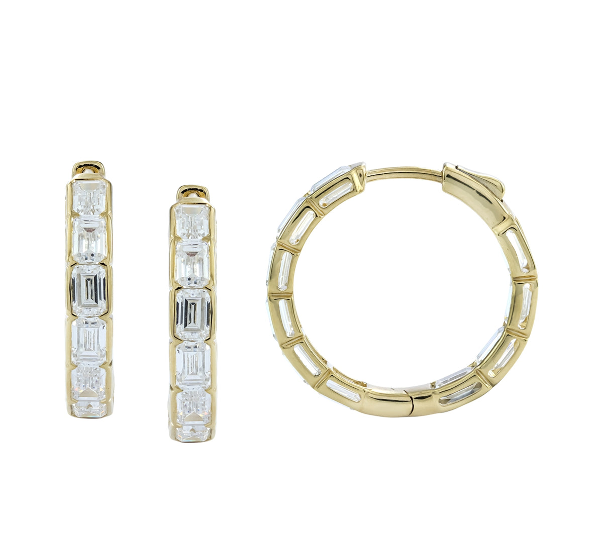 LABGROWN Diamond Hoop