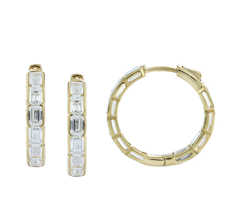 LABGROWN Diamond Hoop