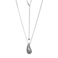 Sterling Silver Raindrop Necklace