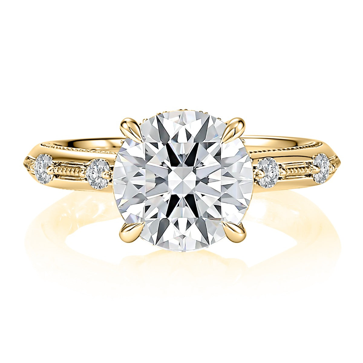 Diamond Semi-Mount Ring